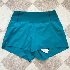 Arcteryx Essent Run High Rise Short 3.5” Womens Size 10 Endurance NWT